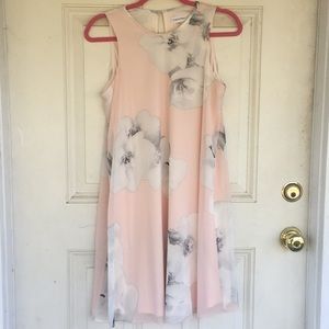Calvin Klein Floral Swing Dress